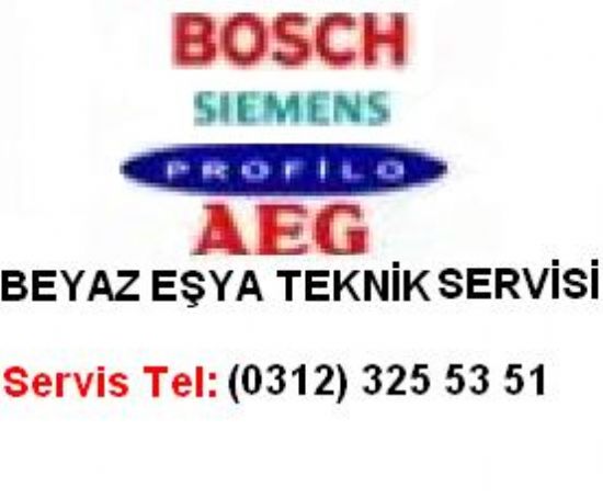  Aeg Bosch Siemens Profilo Keçiören Beyaz Eşya Teknik Servisi (0312) 325 53 51.