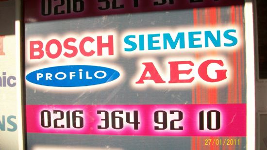  Paşabahçe Bosch Tamir Beyaz Eşya Servisi (0216) 364 92 10