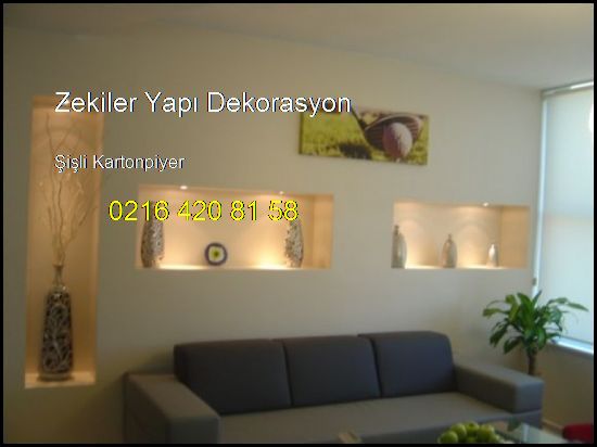  Şişli Kartonpiyer Ve Alçıpan İşleri 0216 420 81 58 Zekiler Yapı Dekorasyon Şişli Kartonpiyer