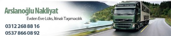  Batıkentte Evden Eve 268 88 16 Nakliyat Arslanoglu Nakliyat