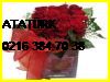  Atatürk Çiçek Siparişi 0216 384 70 38 Star Uluslararası Çiçekçilik Atatürk Çiçekçi