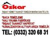  Kanalizasyon Arıza Baca Temizleme Oskar : 0332 3206831