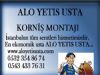  Ispartakule Korniş Montaj Ustası Tamir Servisi