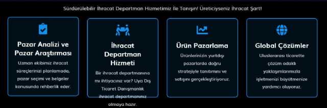 Uya Dış Ticaret İthalat İhracat Pazarlama Danışmanlık