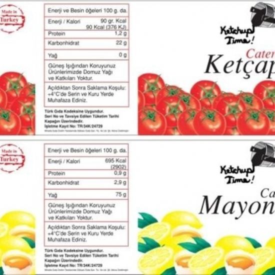  Kethcup Time Ketçap Ketchup Time Mayonez