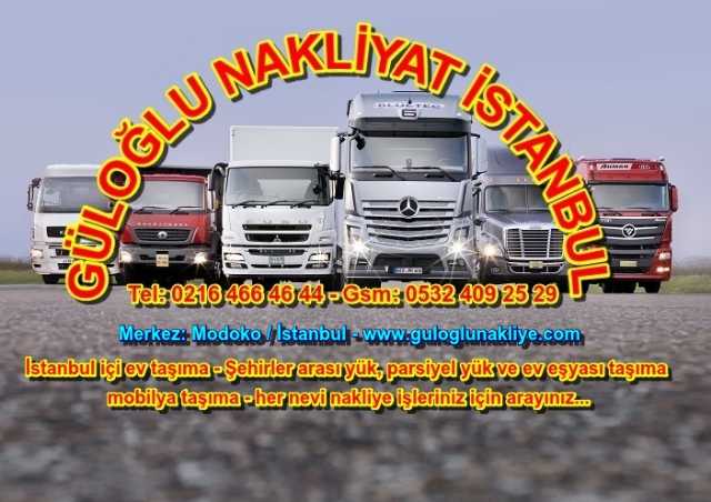  Nakliyeci İstanbul Ev Taşıma, Parça Yük Mobilya Taşıma