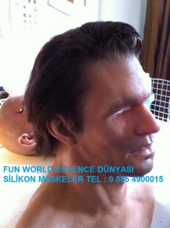  Film Dizi Klipler İçin Silikon Maske Fun World Masks