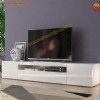 Modern Beyaz Lake Tv Sehpası Lüks Tv Sehpası Mobilyası